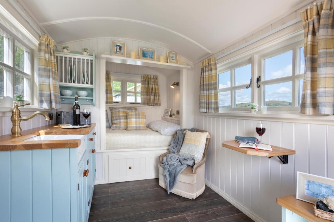 The Heron Shepherds Hut At Lyth Valley Brigsteer Ngoại thất bức ảnh