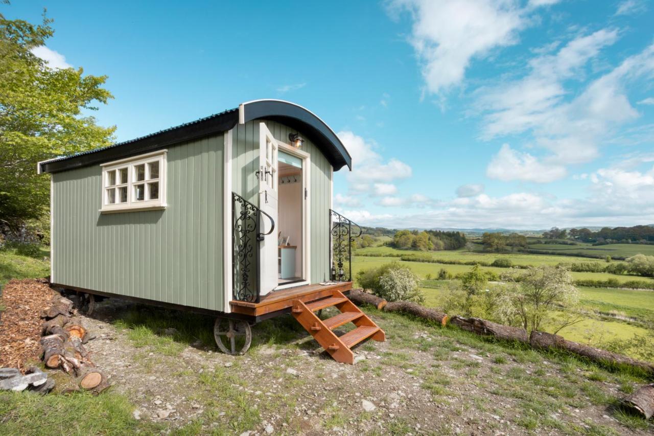 The Heron Shepherds Hut At Lyth Valley Brigsteer Ngoại thất bức ảnh